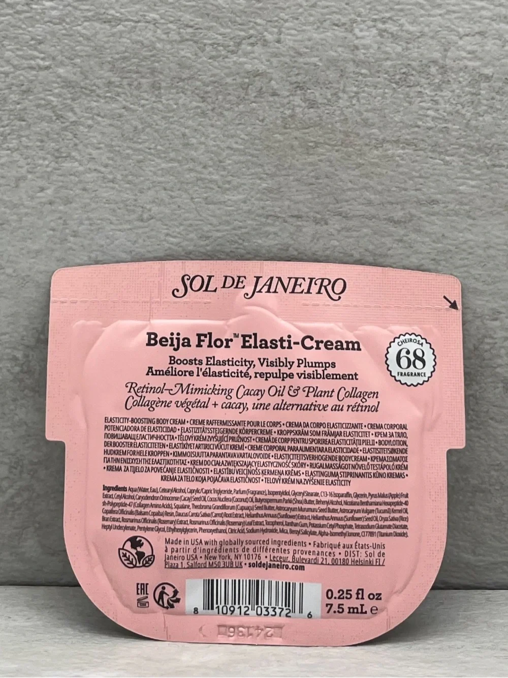 🫧 $2 Sol de Janeiro Belja Flor sample sachet